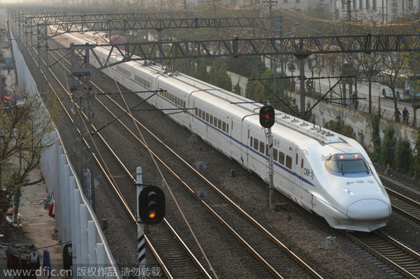 China takes 10% of global rail market