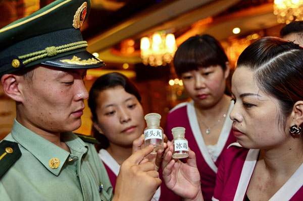 Anti-drug campaigns around China