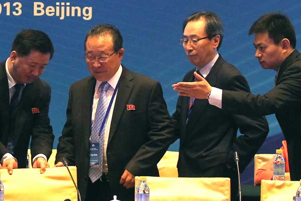 Restart Six-Party Talks, says Wang