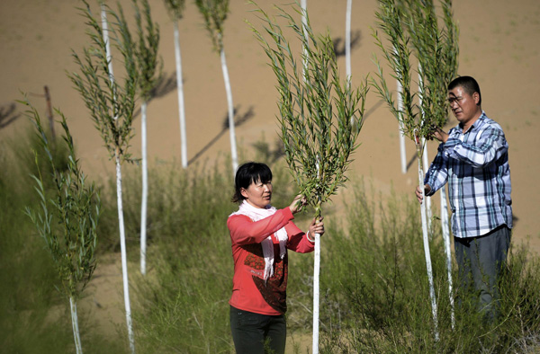 Female environmentalist opens up