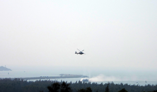 Military drill in East China