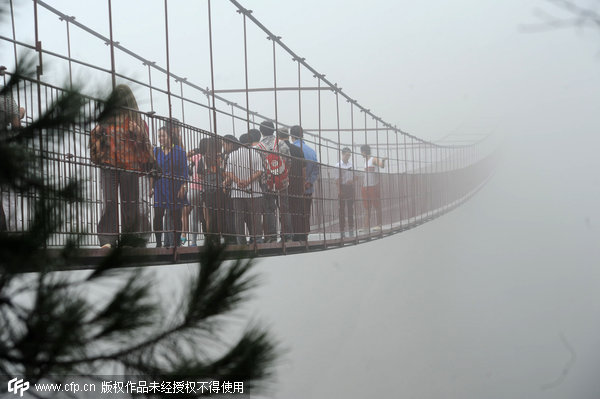 Skywalk that makes knees go weak