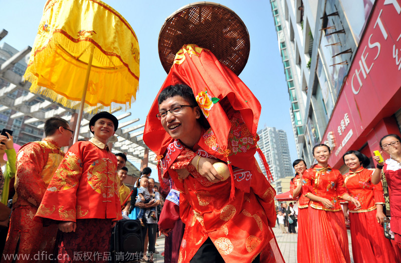 Han style wedding comes back