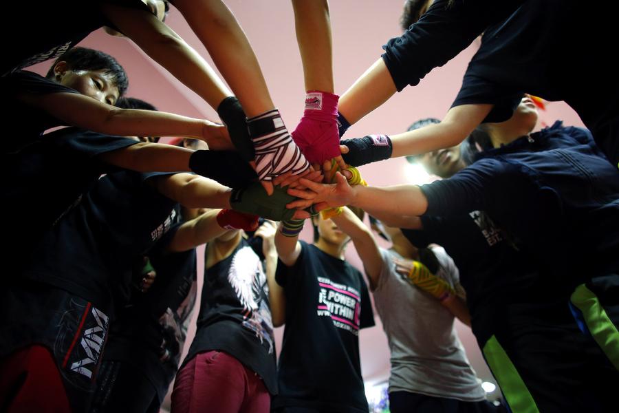 China's 'only for women' boxing club