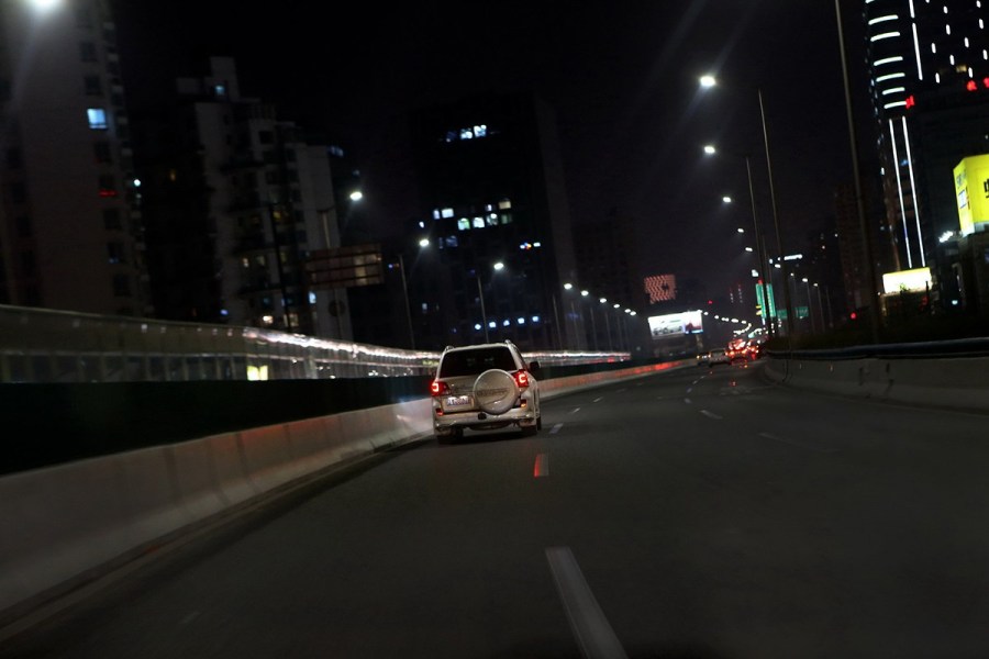 Female designated driver's life in Shanghai