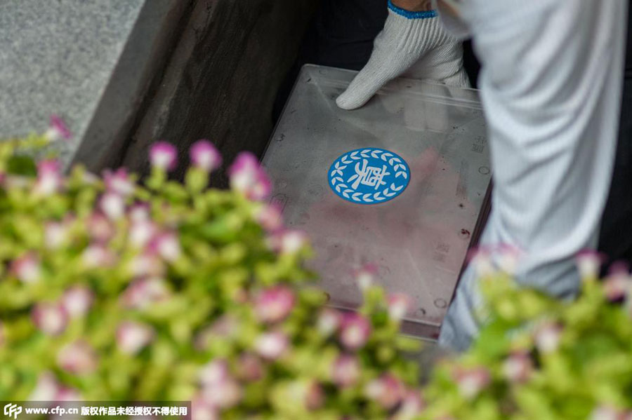 Remains of 118 Chinese war heroes return home after 70 years