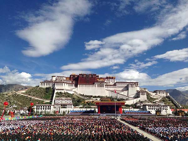 China celebrates 50th anniversary of Tibet's autonomy