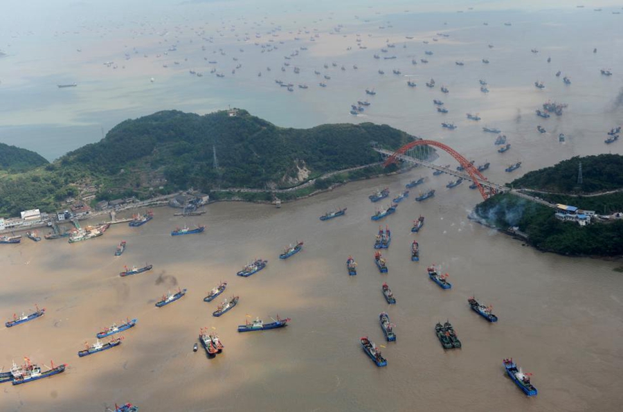 China from above