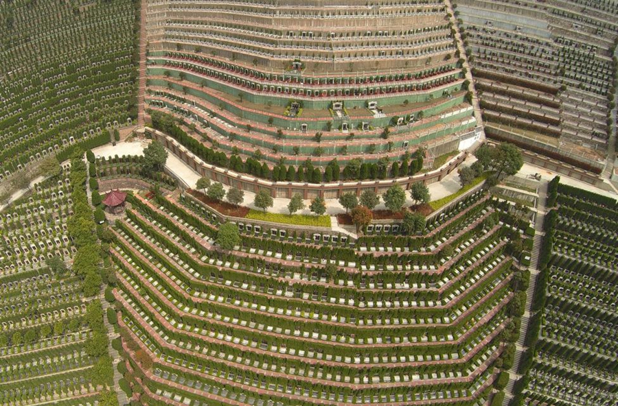 China from above