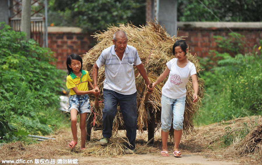 Lives of left-behind seniors in rural areas