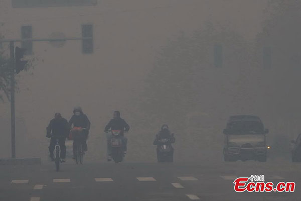 Smog set to tighten grip on northeast