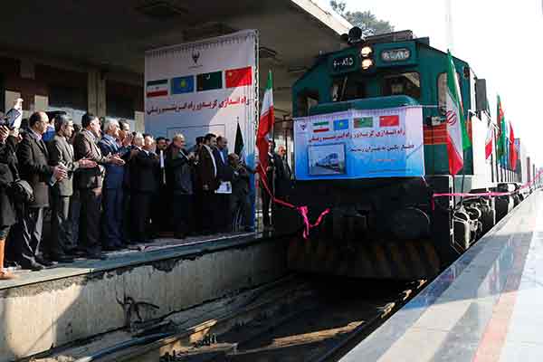 First train from China to Iran stimulates Silk Road revival