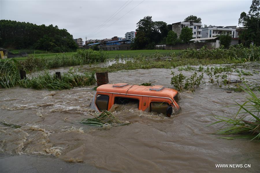 Floods cause havoc across south, central China, leave three dead