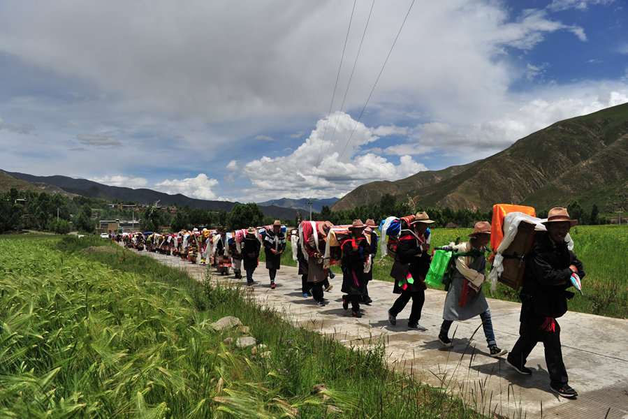 Ongkor Festival celebrated in Tibet