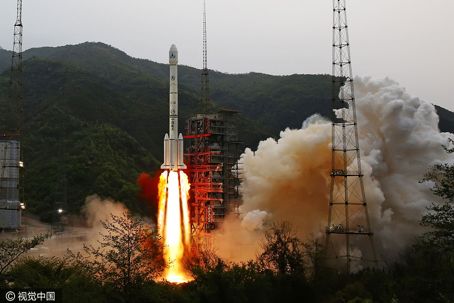 Launch of satellite marks new communications era