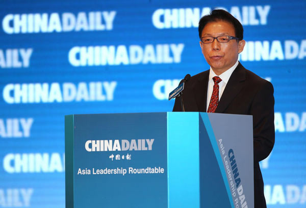 HK leader speaks at China Daily Hong Kong's anniversary event