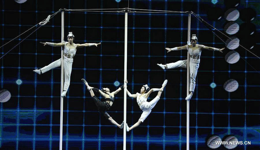 3rd Chinese acrobatics art festival kicks off