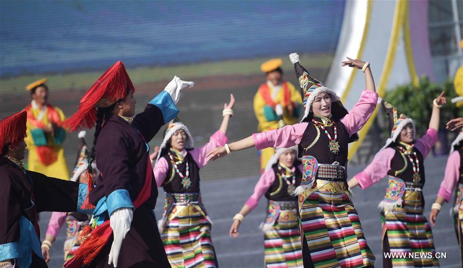 In pics: opening ceremony of cultural, artistic performance in SW China