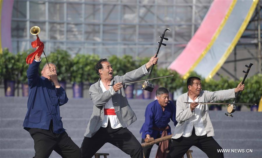 In pics: opening ceremony of cultural, artistic performance in SW China