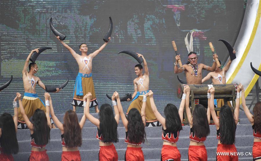 In pics: opening ceremony of cultural, artistic performance in SW China