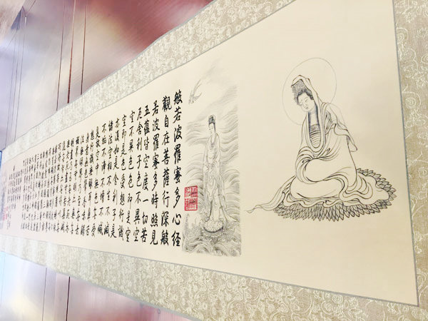 Suzhou embroidery featuring Buddha goes on show in Zhejiang