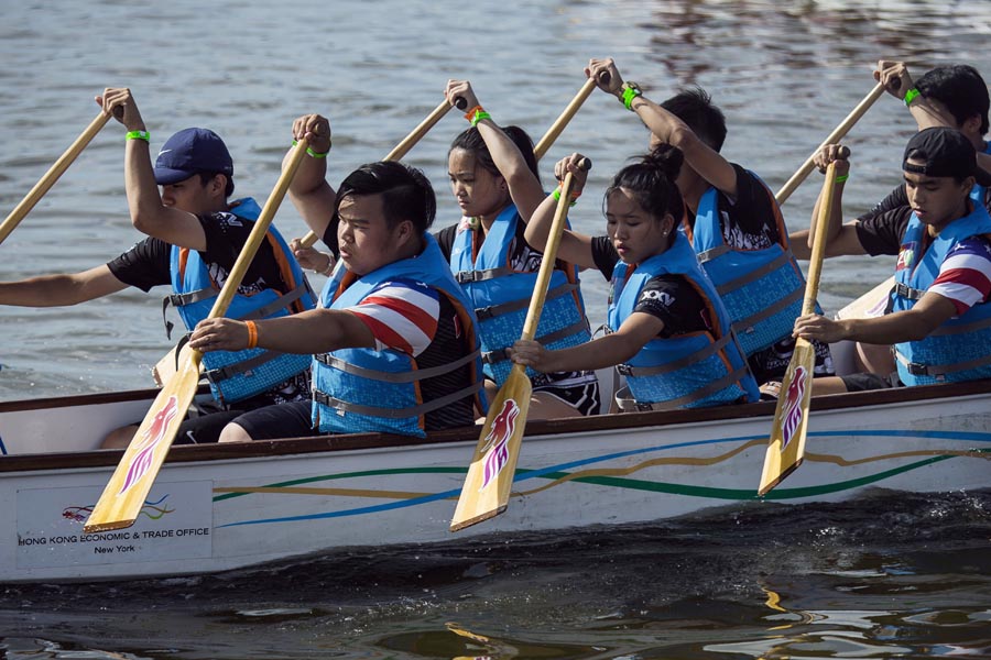 Dragon boat paddlers set for New York event