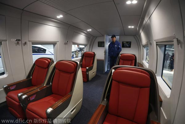 A peek inside China's high-speed train factory