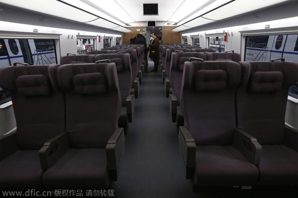 A peek inside China's high-speed train factory