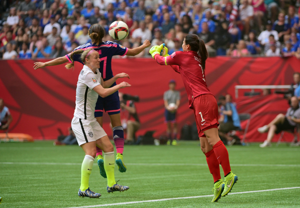 Lloyd hat trick leads US over Japan 5-2 for World Cup title