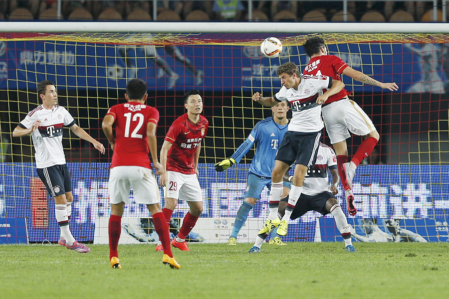 Guangzhou Evergrande stun Bayern in penalty shootout