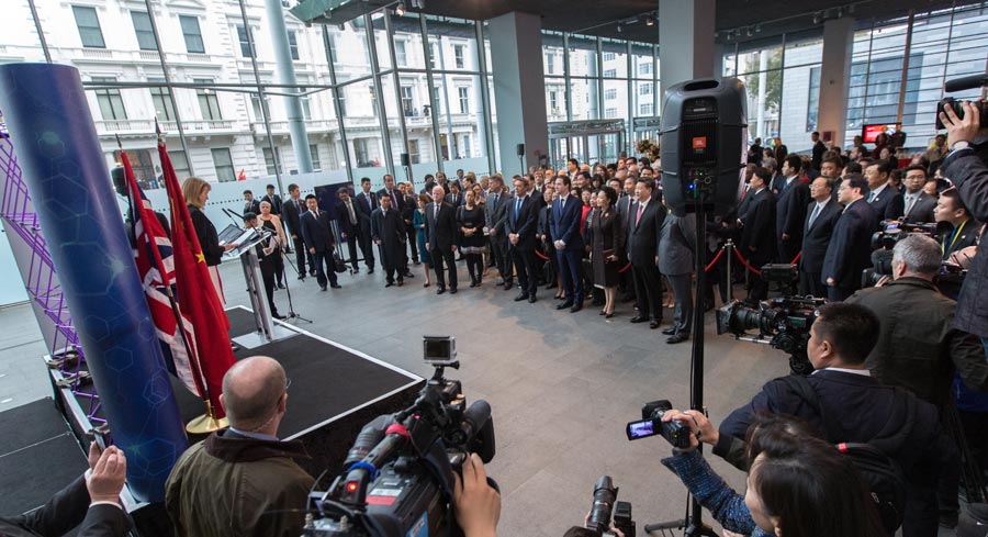 President Xi visits Imperial College London