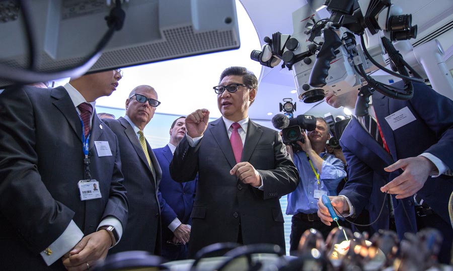 President Xi visits Imperial College London