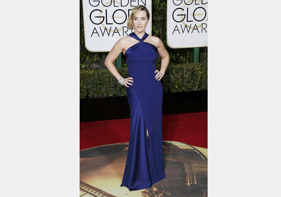 Stars arrive at 73rd Golden Globe Awards in Beverly Hills