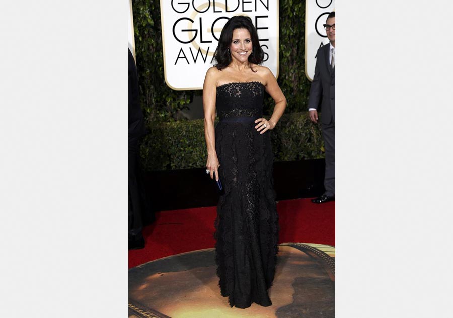 Stars arrive at 73rd Golden Globe Awards in Beverly Hills