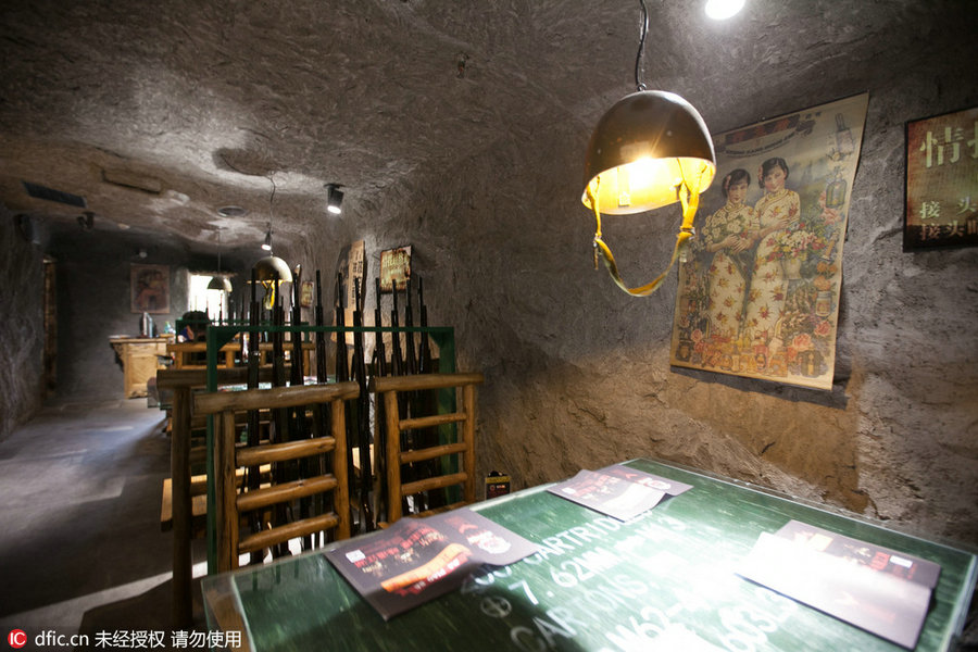 Restaurant of 'bandits' opens in Jilin