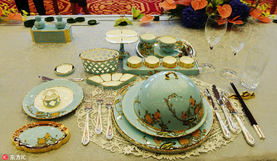 'First Lady table ware' a hit in Hangzhou