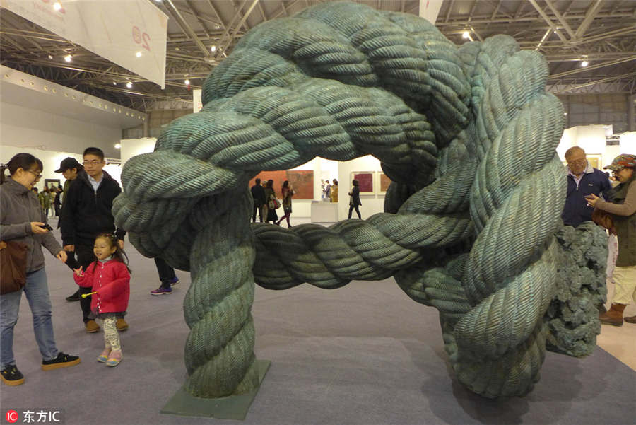 Shanghai Art Fair connects people with art in daily life