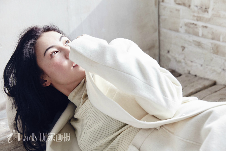 Actress Cecilia Cheung poses for fashion magazine