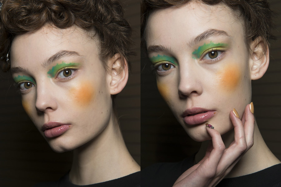 2018 Spring/Summer fashion trend: Bright-colored eyeshadow