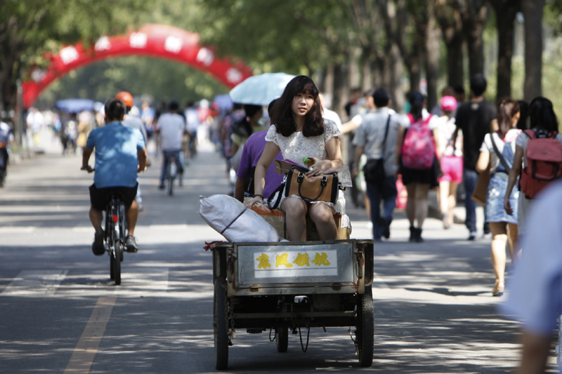 New semester, new faces at Tsinghua University