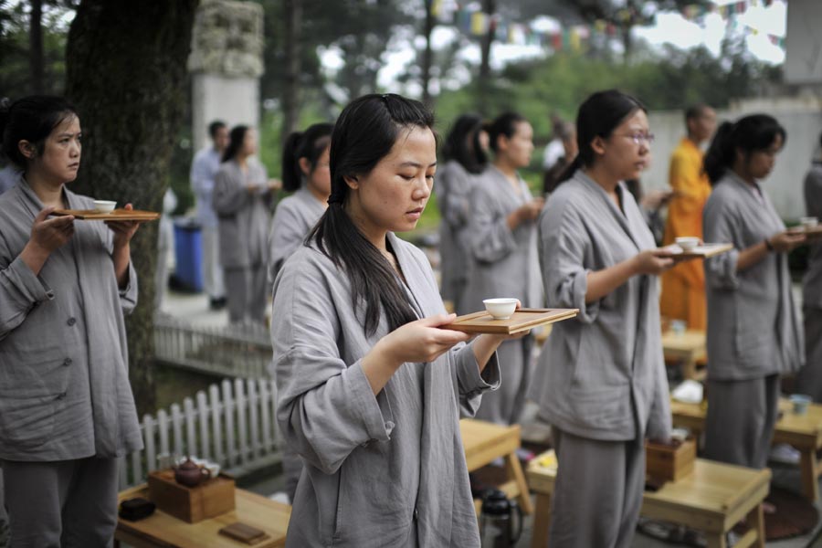 In photos: Finding serenity in Zen Buddhism