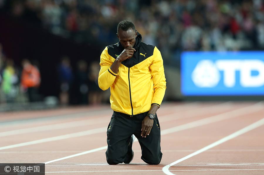 Bolt gets the cheers, and Americans get the medals at worlds