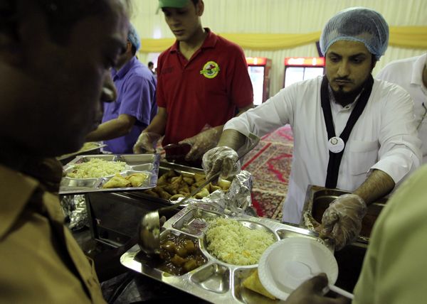 Food during the Islamic holy month