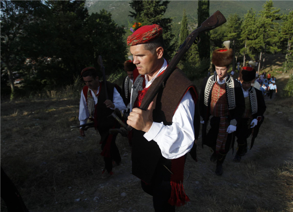 Alka competition in southern Croatia