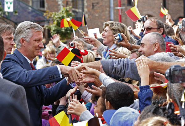 Belgium's King and Queen's Joyous Entry