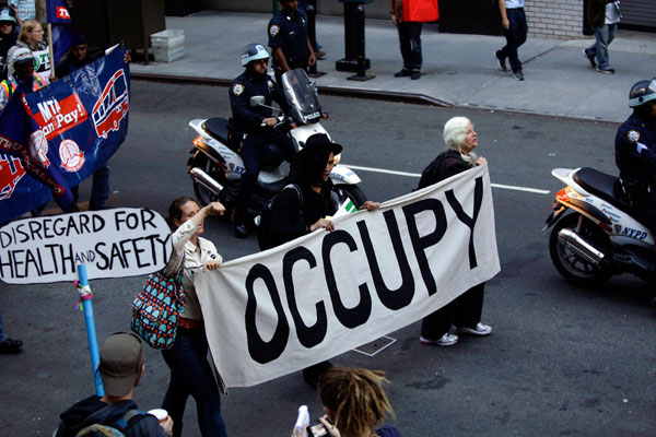 Occupy Wall Street marks its second anniversary