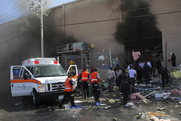 51 injured in factory explosion in N Mexico