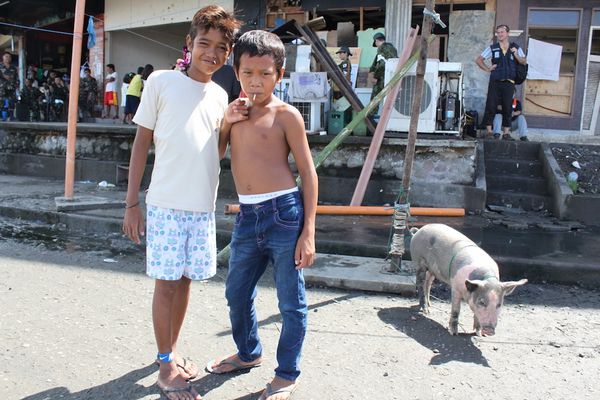 Typhoon-hit Philippines