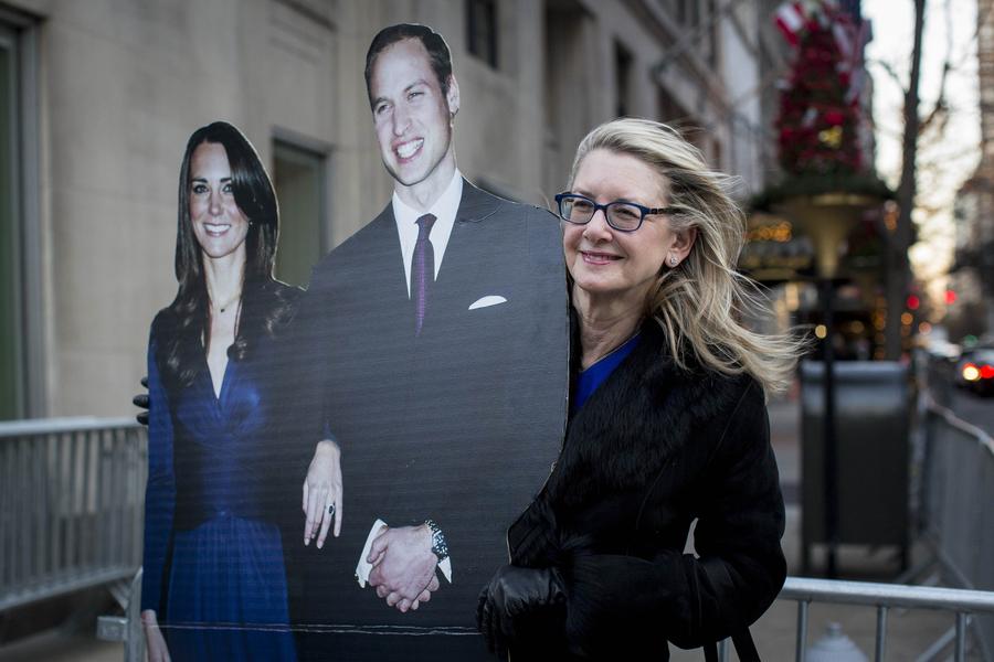 Prince William and Kate arrive on first trip to NYC