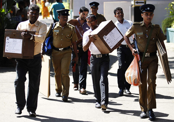 Sri Lanka starts presidential polling